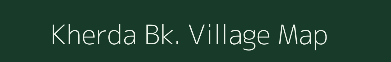 Kherda Bk. village map in Maharashtra