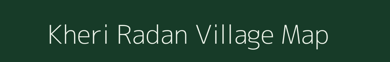 Kheri Radan village map in Rajasthan