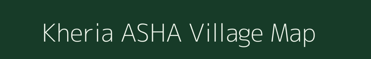 Kheria ASHA village map in Uttar Pradesh