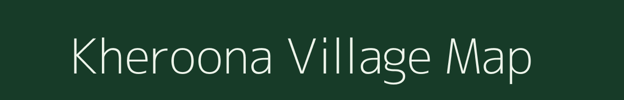 Kheroona village map in Rajasthan