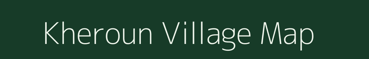 Kheroun village map in Jharkhand