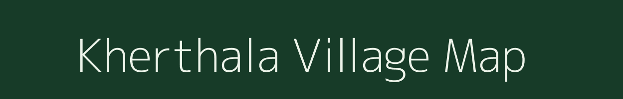 Kherthala village map in Rajasthan