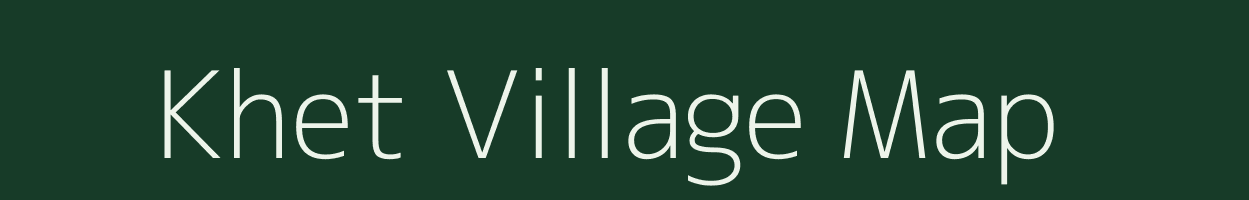 Khet village map in Uttarakhand