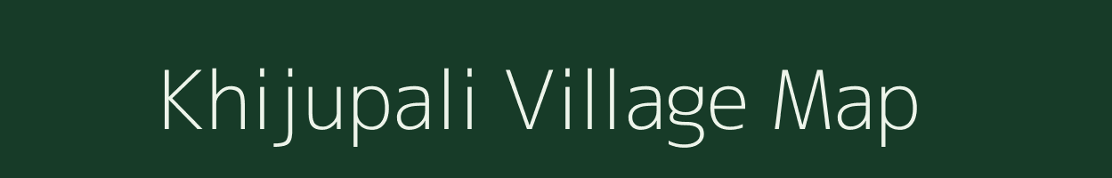 Khijupali village map in Odisha