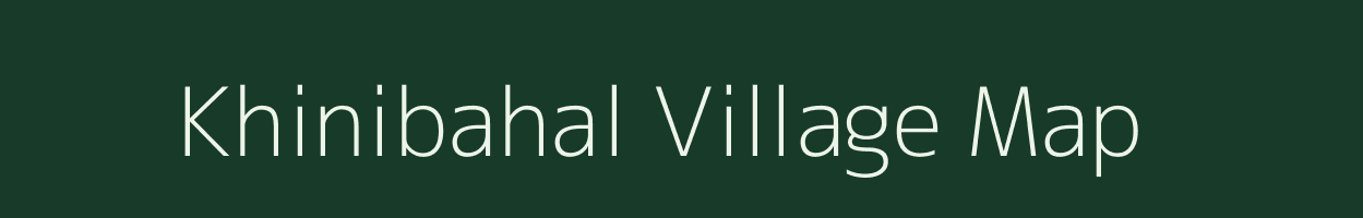 Khinibahal village map in Odisha