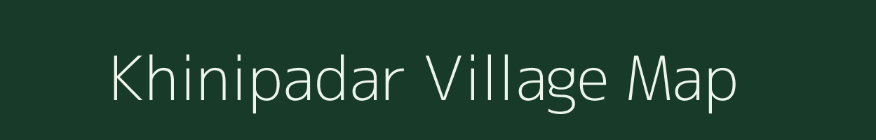 Khinipadar village map in Odisha