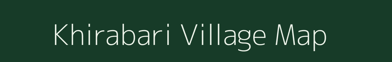 Khirabari village map in West Bengal