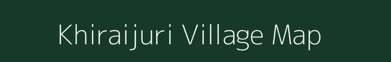 Khiraijuri village map in West Bengal