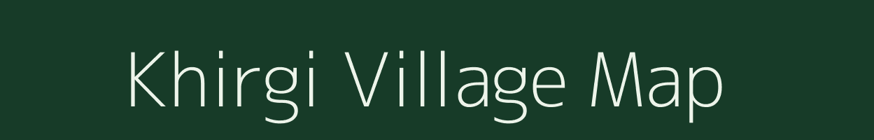 Khirgi village map in Rajasthan