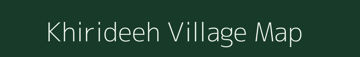 Khirideeh village map in Uttar Pradesh