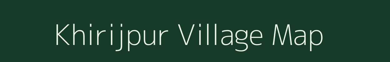 Khirijpur village map in Uttar Pradesh