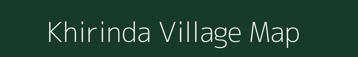 Khirinda village map in West Bengal