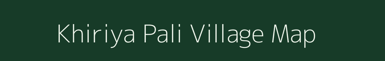 Khiriya Pali village map in Uttar Pradesh