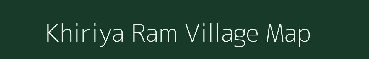 Khiriya Ram village map in Uttar Pradesh