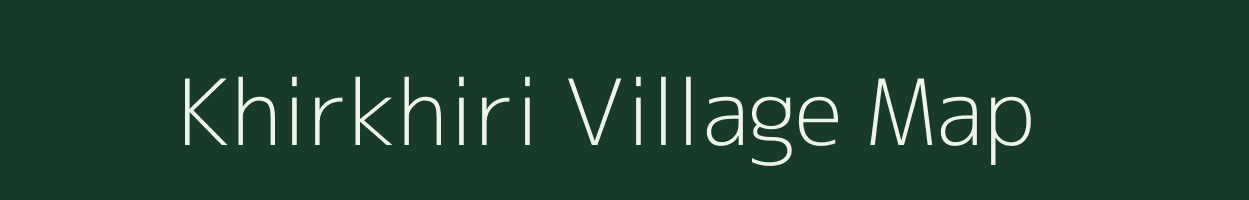 Khirkhiri village map in Rajasthan