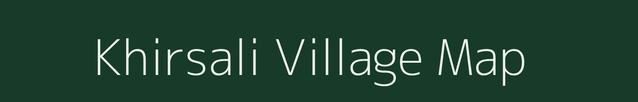 Khirsali village map in Chhattisgarh