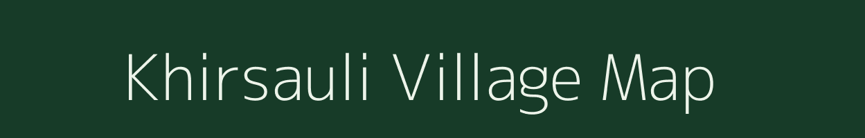 Khirsauli village map in Uttar Pradesh