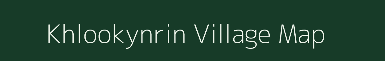 Khlookynrin village map in Meghalaya