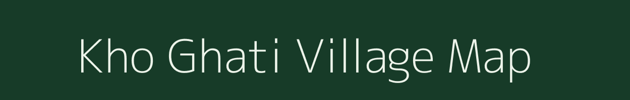 Kho Ghati village map in Rajasthan