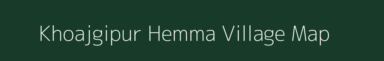 Khoajgipur Hemma village map in Uttar Pradesh