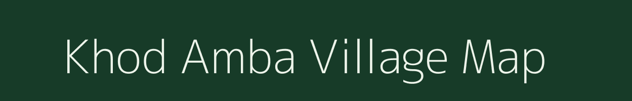 Khod Amba village map in Gujarat