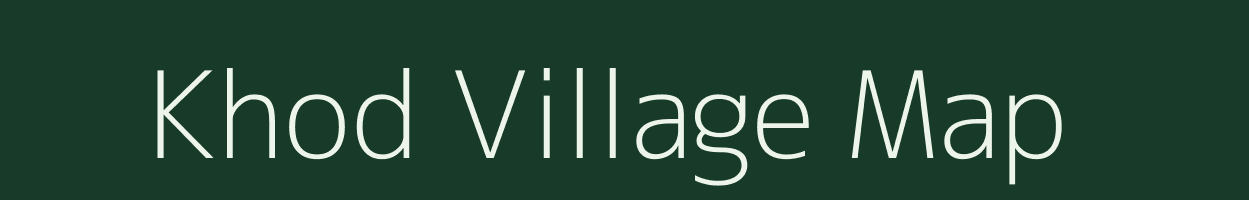 Khod village map in Madhya Pradesh