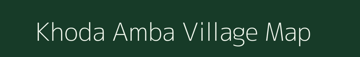 Khoda Amba village map in Gujarat