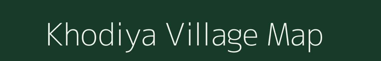 Khodiya village map in Gujarat