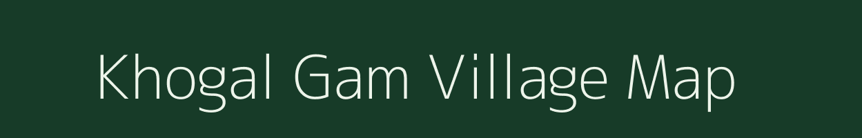 Khogal Gam village map in Gujarat