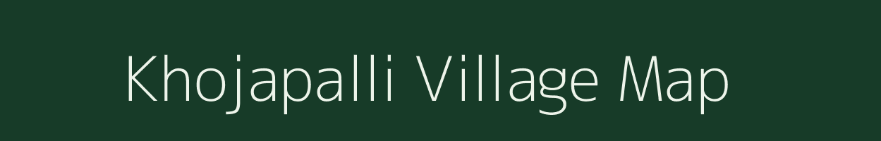 Khojapalli village map in Odisha