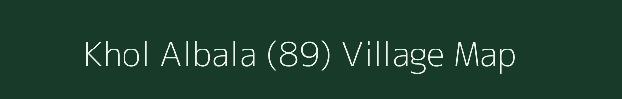 Khol Albala (89) village map in Haryana