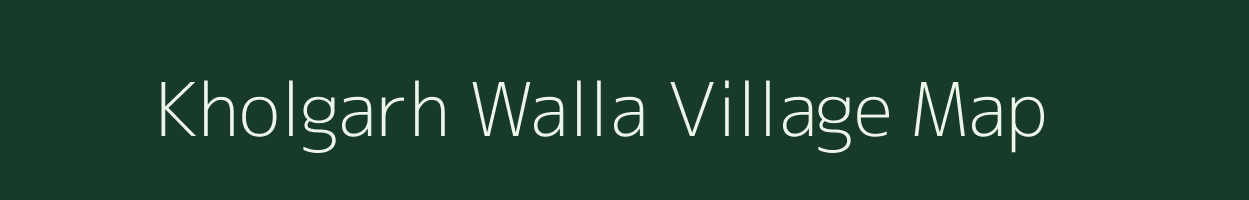 Kholgarh Walla village map in Uttarakhand