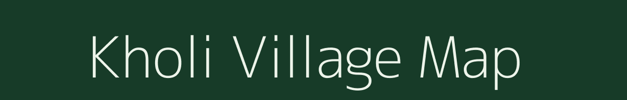 Kholi village map in Madhya Pradesh