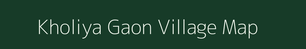 Kholiya Gaon village map in Uttarakhand