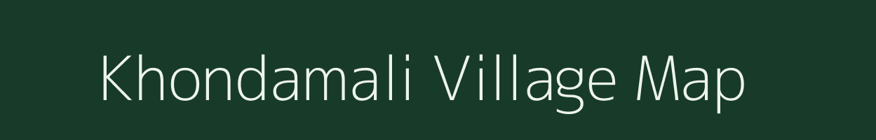 Khondamali village map in Maharashtra