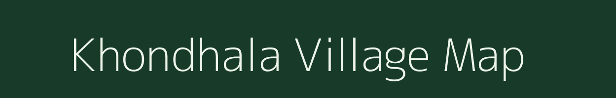 Khondhala village map in Chhattisgarh