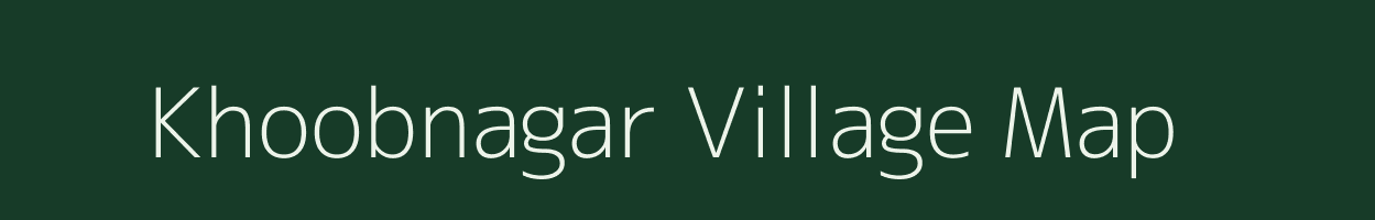 Khoobnagar village map in Rajasthan