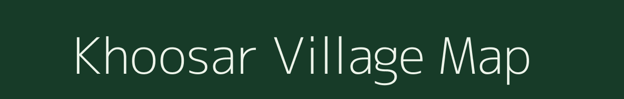 Khoosar village map in Rajasthan