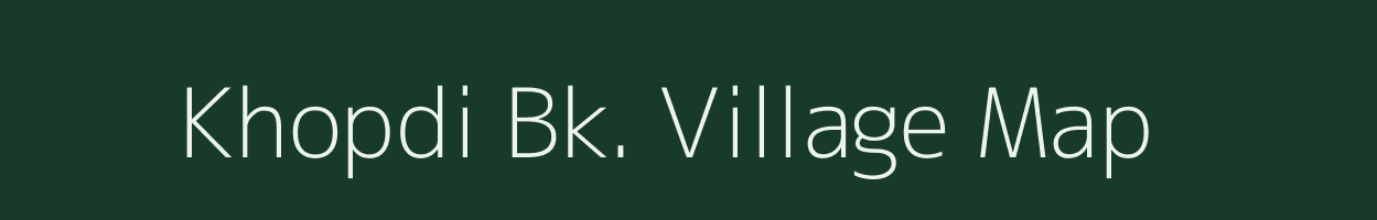 Khopdi Bk. village map in Maharashtra