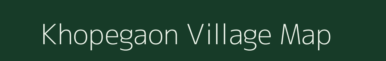 Khopegaon village map in Maharashtra