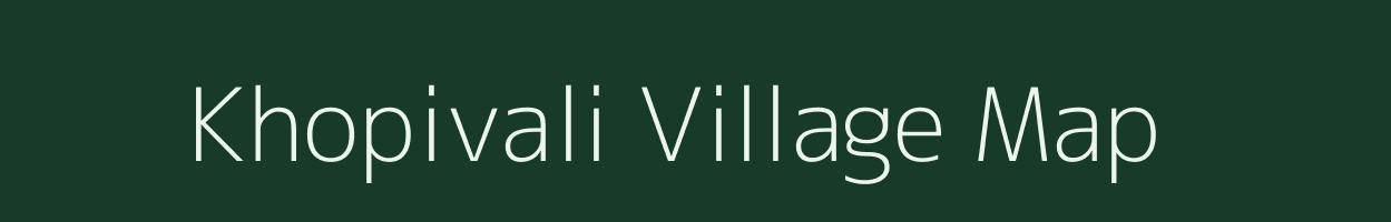 Khopivali village map in Maharashtra