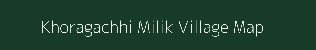 Khoragachhi Milik village map in Bihar
