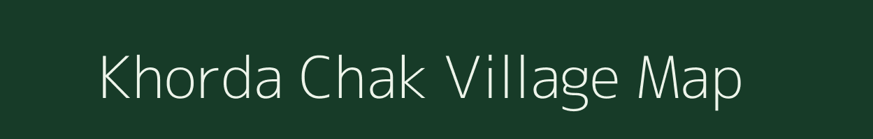 Khorda Chak village map in Maharashtra