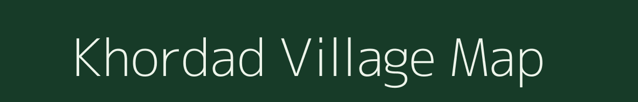 Khordad village map in Maharashtra