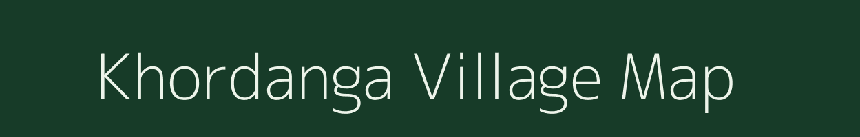 Khordanga village map in Odisha