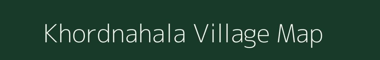 Khordnahala village map in West Bengal