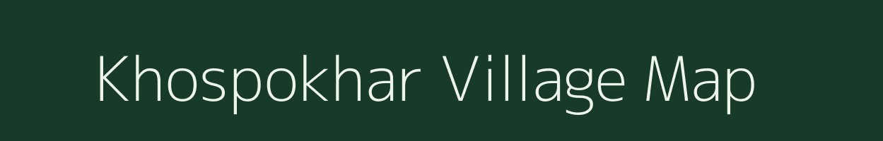 Khospokhar village map in Jharkhand