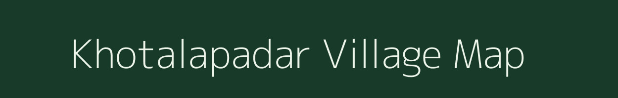 Khotalapadar village map in Odisha