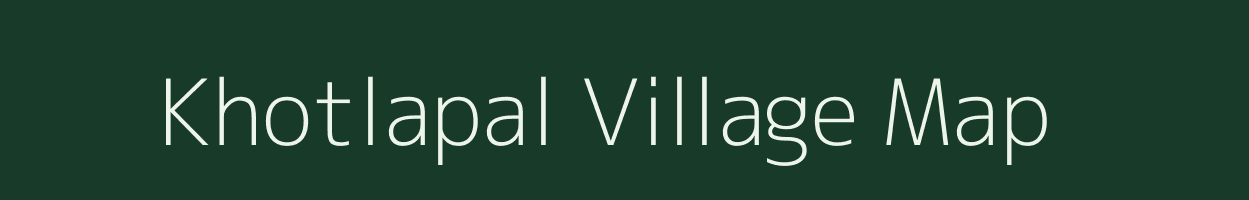 Khotlapal village map in Chhattisgarh