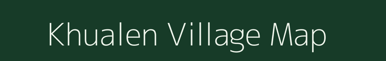 Khualen village map in Mizoram